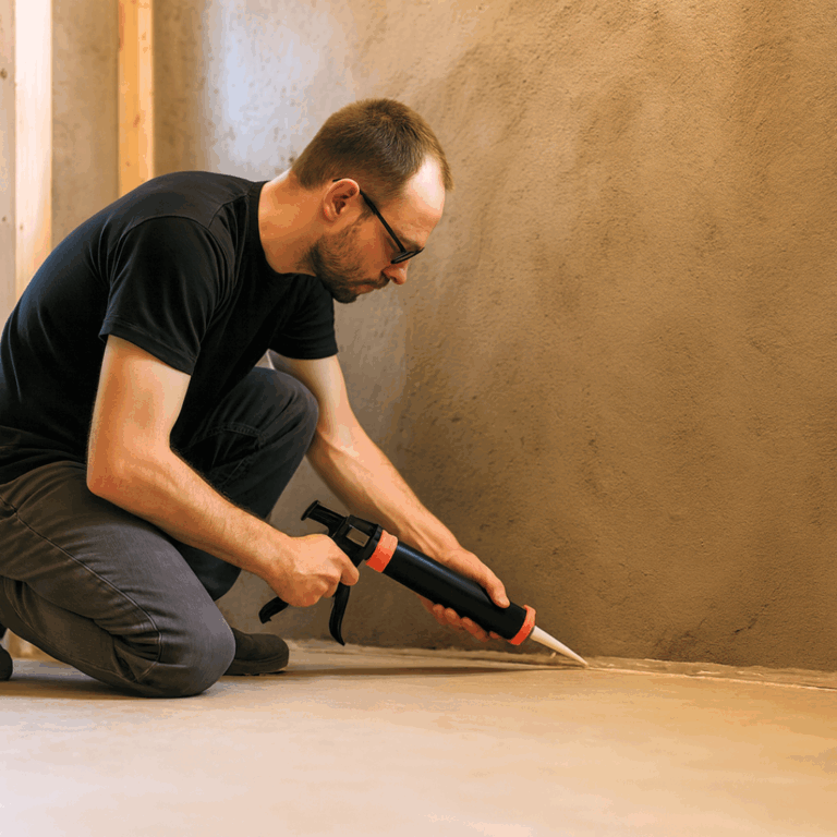 Optimisation de l'étanchéité dans le cadre d'un traitement radon